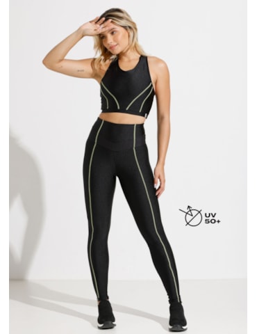 CALÇA LEGGING CORAGEM PRETA CALÇA LEGGING CORAGEM PRETA