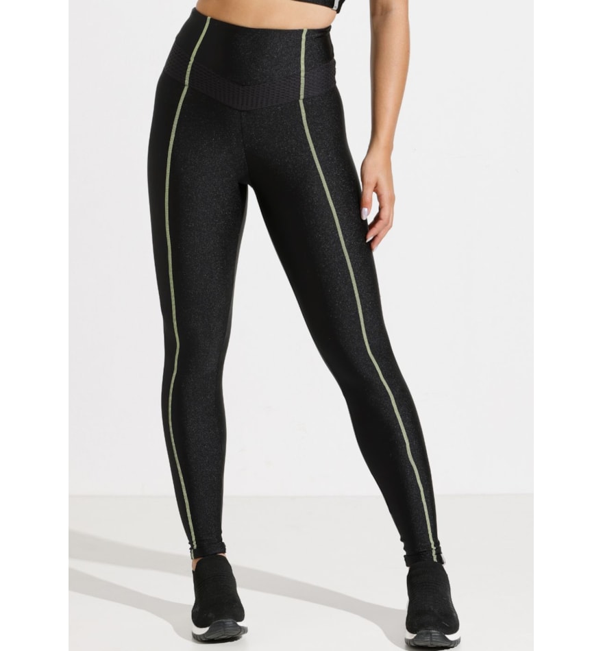 CALÇA LEGGING CORAGEM PRETA