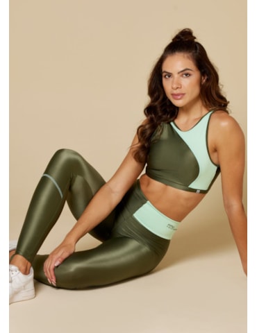 CALÇA LEGGING CORAZON VERDE MILITAR