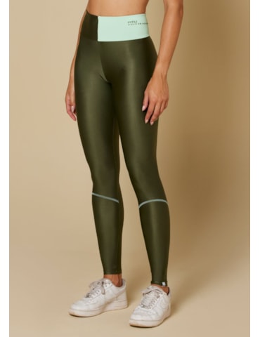 CALÇA LEGGING CORAZON VERDE MILITAR