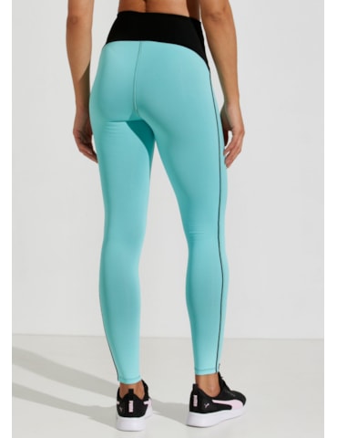 CALÇA LEGGING CÓS ALTO ACTIVITÈ VERDE ÁGUA