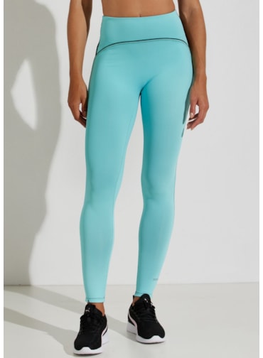 CALÇA LEGGING CÓS ALTO ACTIVITÈ VERDE ÁGUA