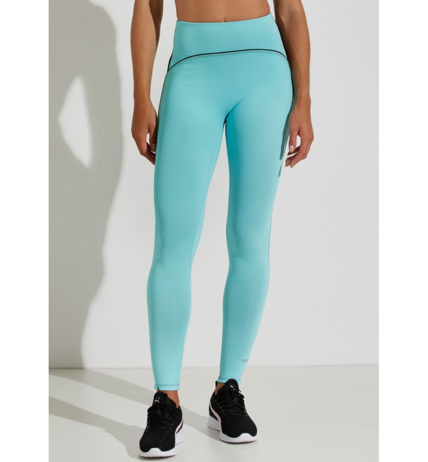 CALÇA LEGGING CÓS ALTO ACTIVITÈ VERDE ÁGUA