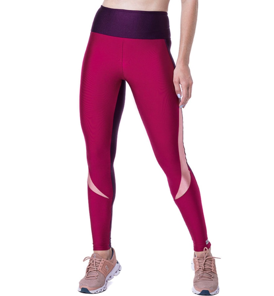 CALÇA LEGGING DEEP CEREJA / ROXA CALÇA LEGGING DEEP CEREJA / ROXA