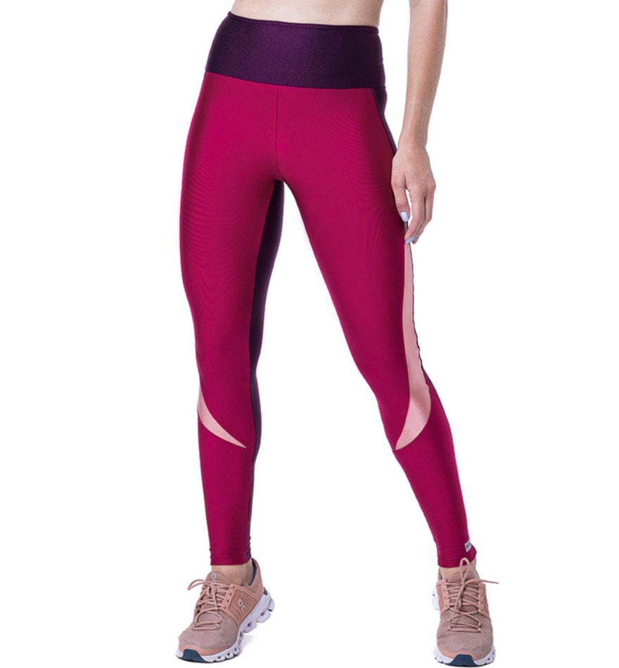 CALÇA LEGGING DEEP CEREJA / ROXA