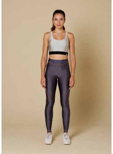 CALÇA LEGGING DEPORTIVA CINZA ESCURO