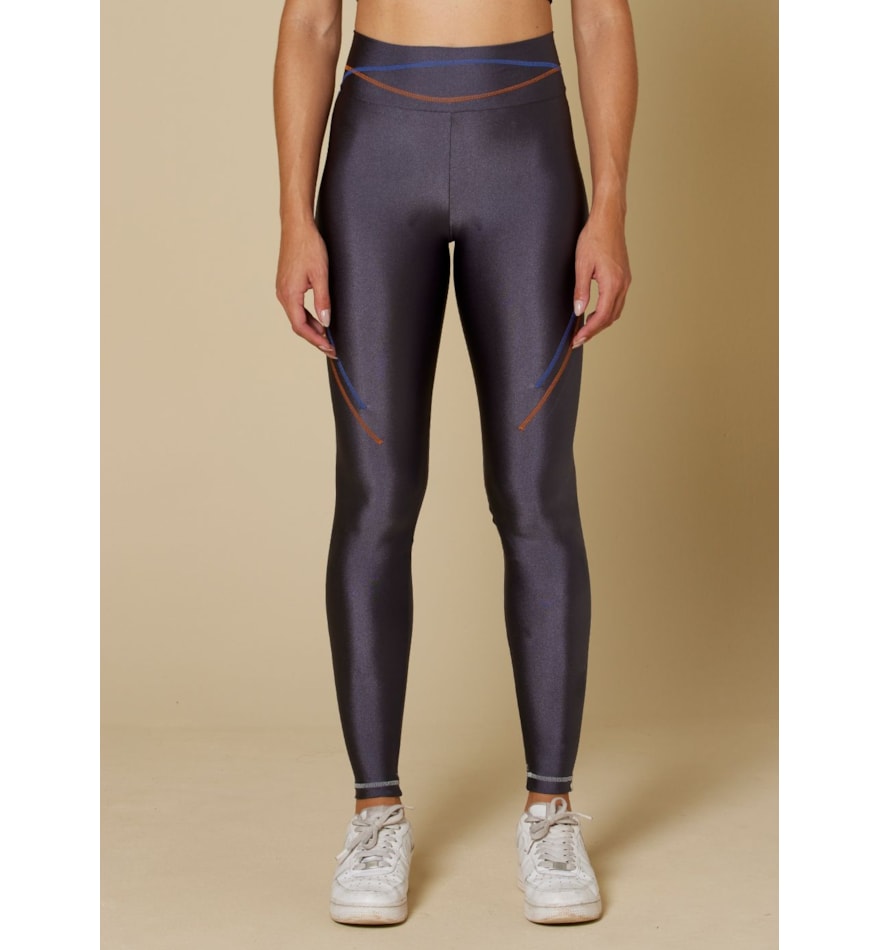 CALÇA LEGGING DEPORTIVA CINZA ESCURO