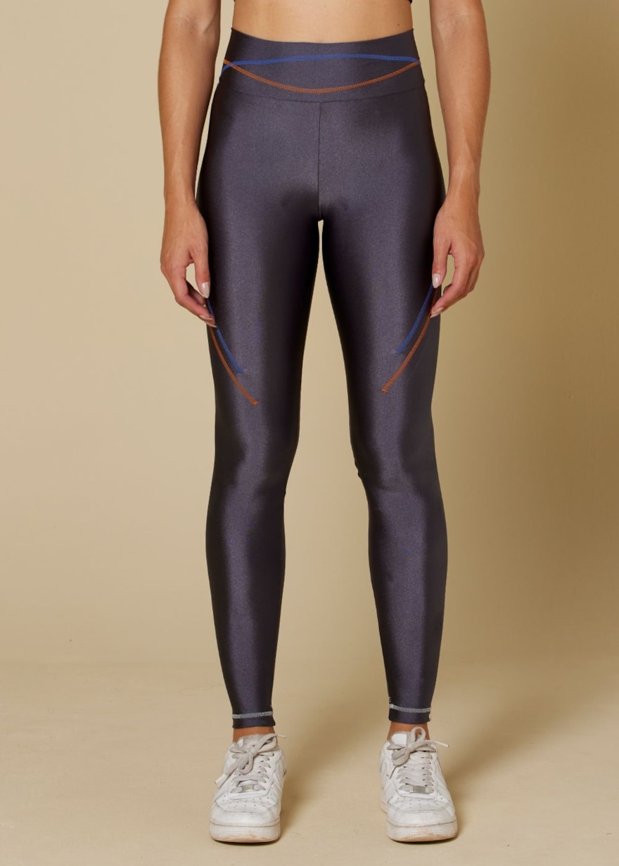 CALÇA LEGGING DEPORTIVA CINZA ESCURO CALÇA LEGGING DEPORTIVA CINZA ESCURO