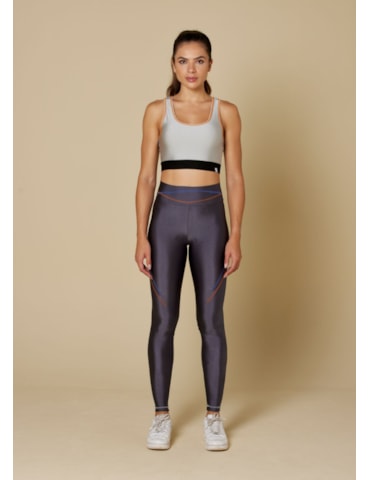 CALÇA LEGGING DEPORTIVA CINZA ESCURO