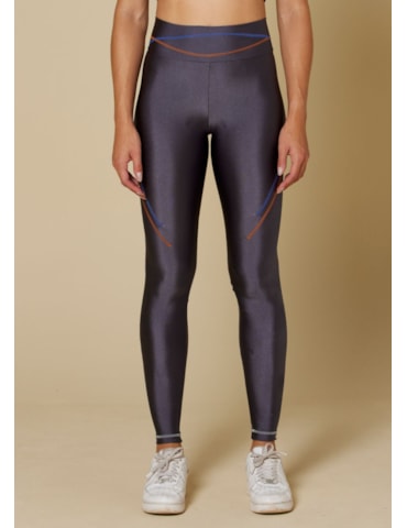 CALÇA LEGGING DEPORTIVA CINZA ESCURO