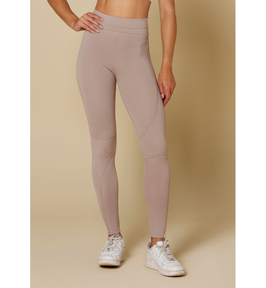 CALÇA LEGGING DESPACITO MARROM CAPUCCINO