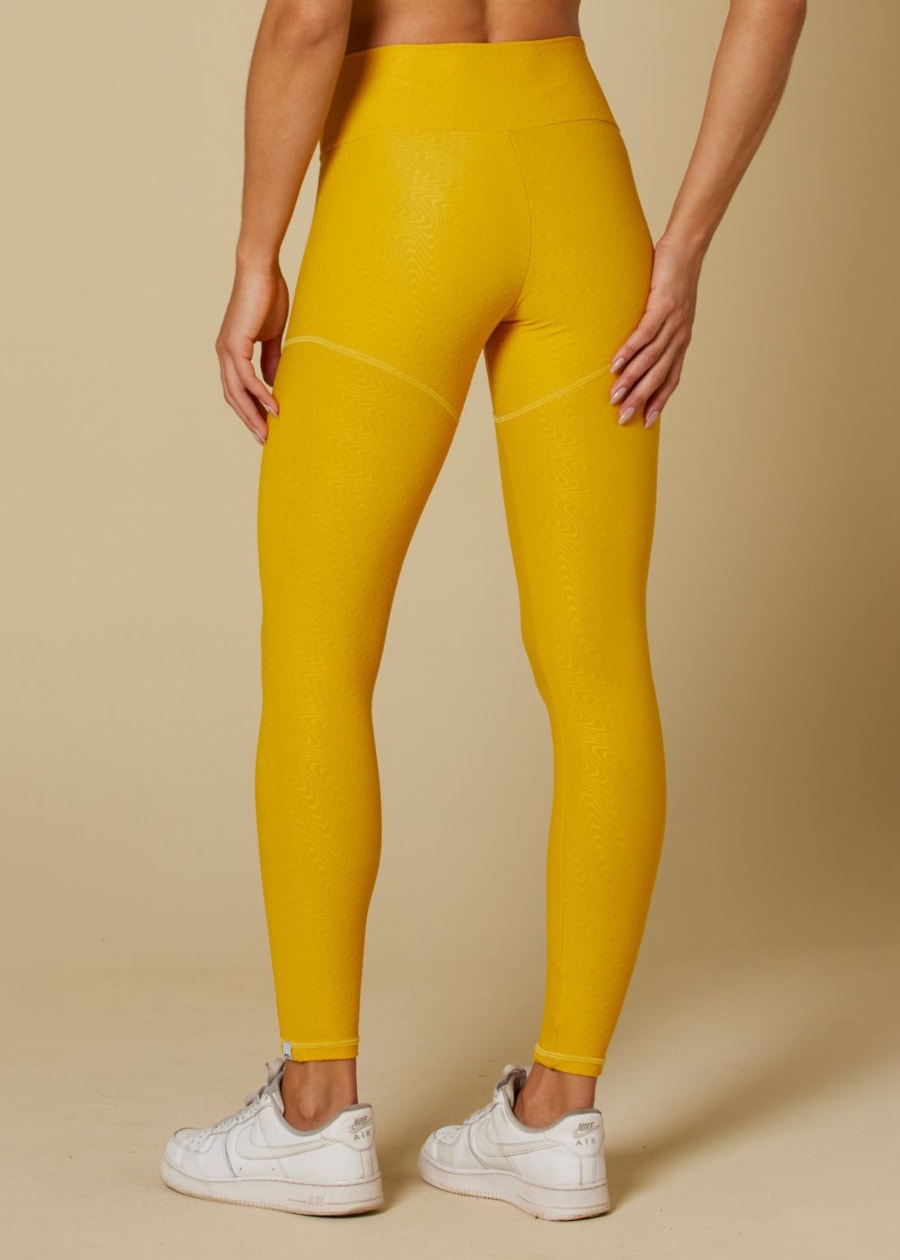 CALÇA LEGGING EL SOL LARANJA MANGA