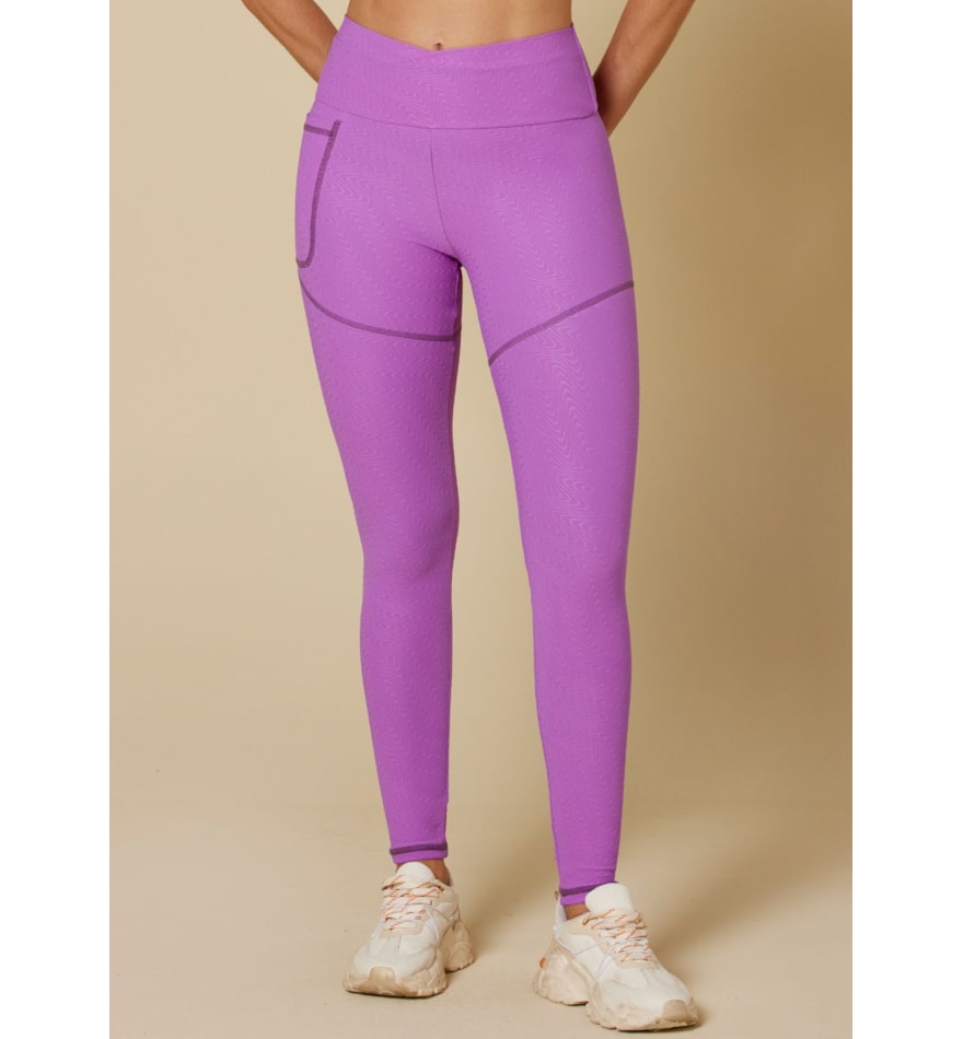 CALÇA LEGGING EL SOL LILAS