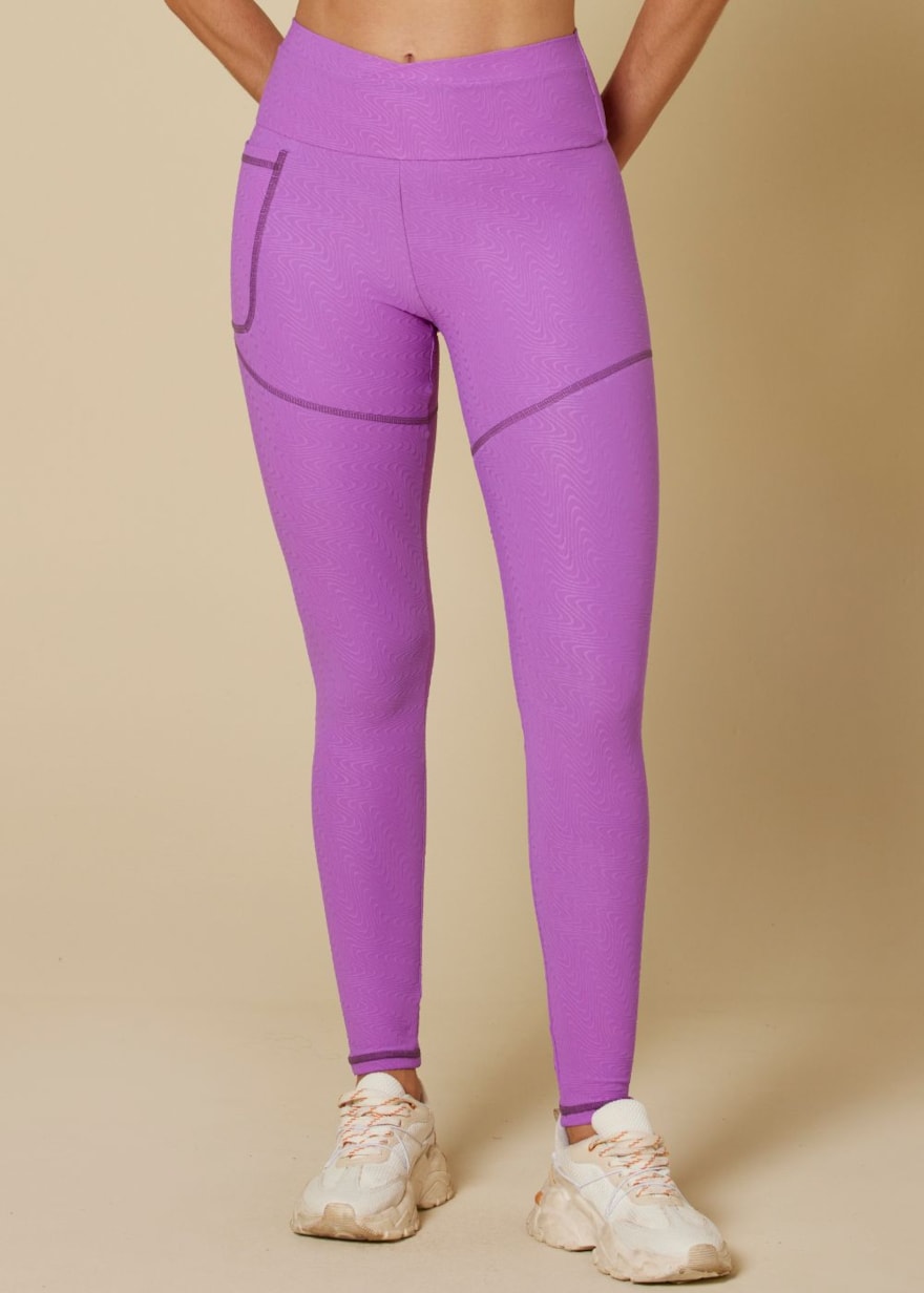 CALÇA LEGGING EL SOL LILAS