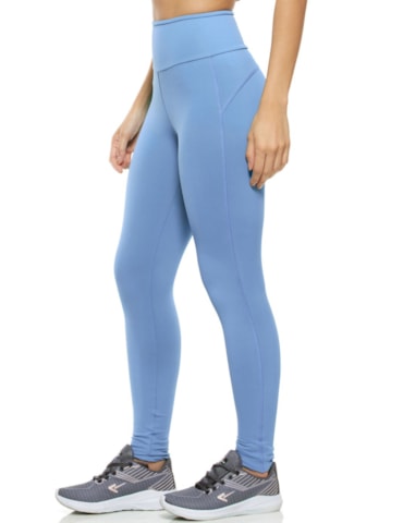 CALÇA LEGGING FIT TOP AZUL BEBE