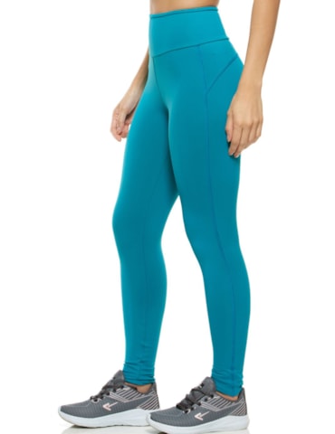 CALÇA LEGGING FIT TOP AZUL PISCINA
