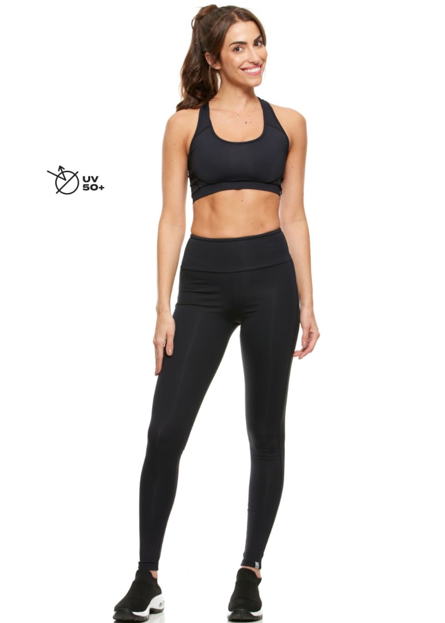 CALÇA LEGGING FIT TOP PRETO