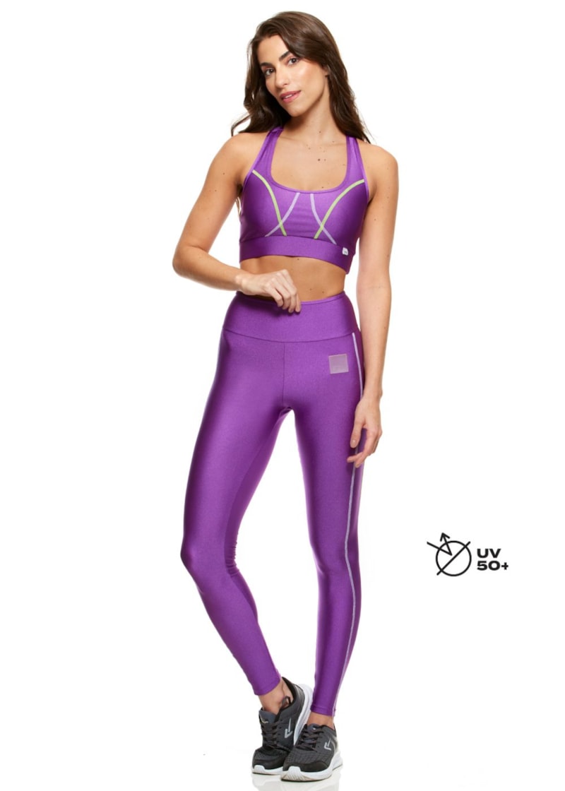 CALÇA LEGGING FREEDOM ORQUÍDEA