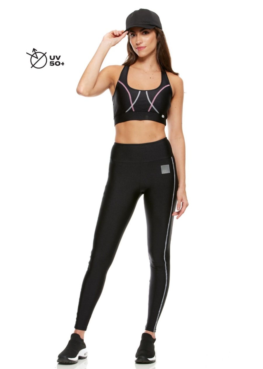 CALÇA LEGGING FREEDOM PRETA