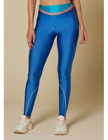 CALÇA LEGGING FRIDA AZUL NÁUTICO