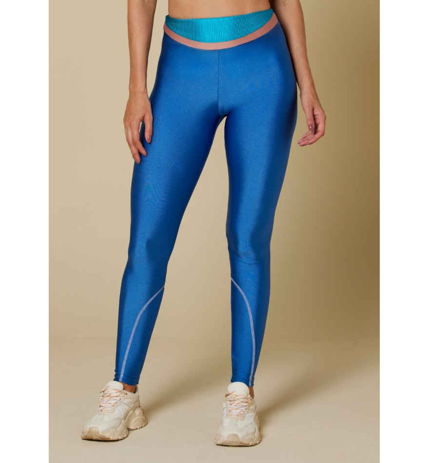 CALÇA LEGGING FRIDA AZUL NÁUTICO