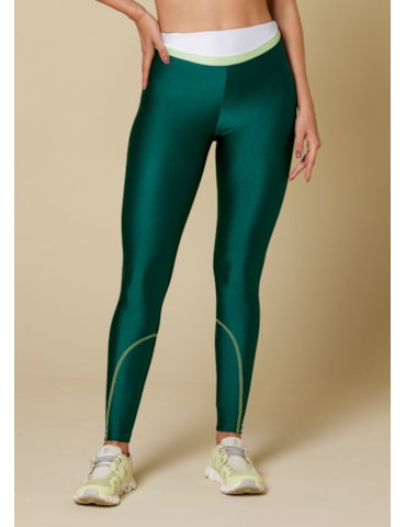 CALÇA LEGGING FRIDA VERDE PETRÓLEO