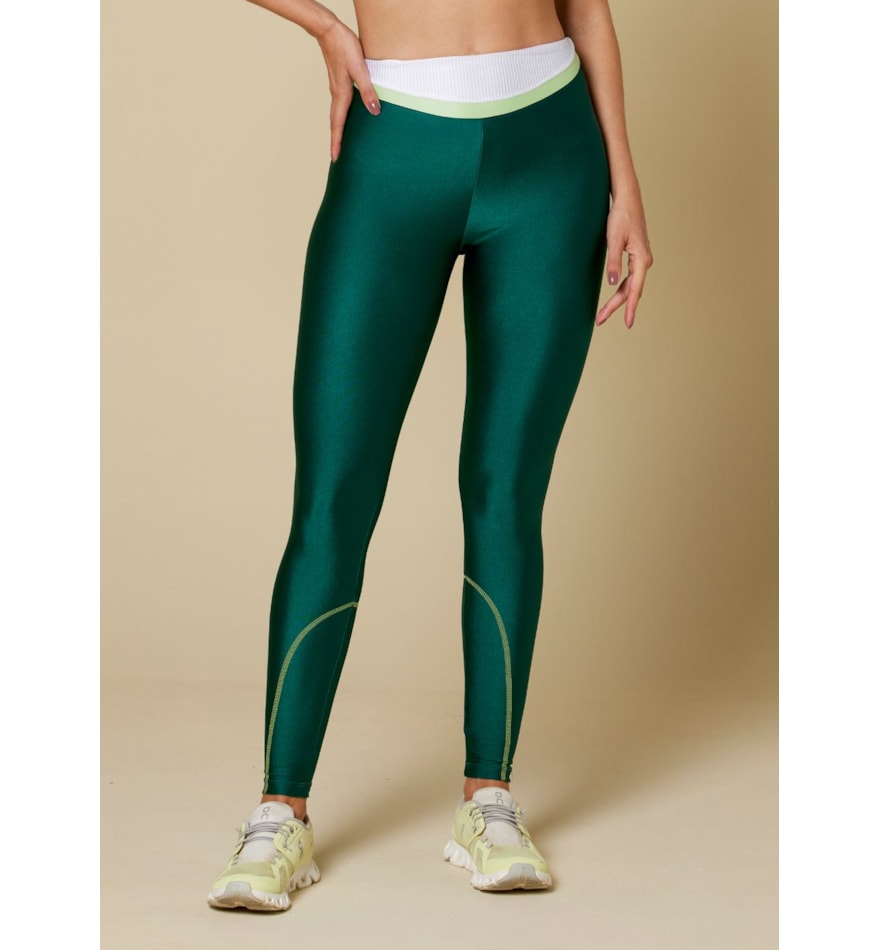 CALÇA LEGGING FRIDA VERDE PETRÓLEO