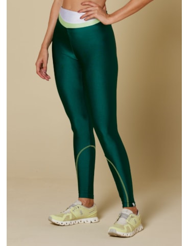 CALÇA LEGGING FRIDA VERDE PETRÓLEO