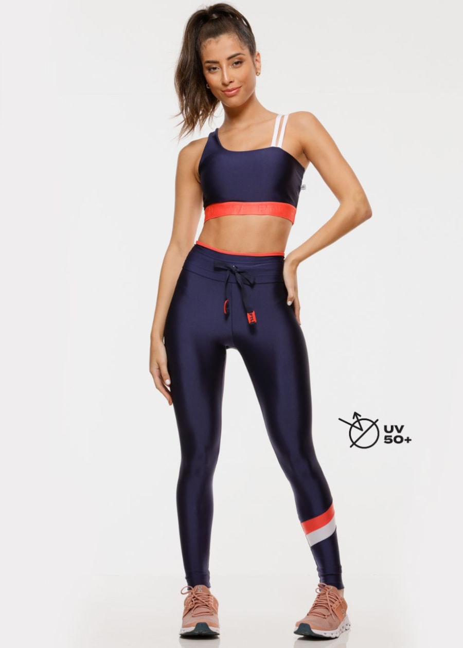 CALÇA LEGGING FUTURE AZUL MARINHO