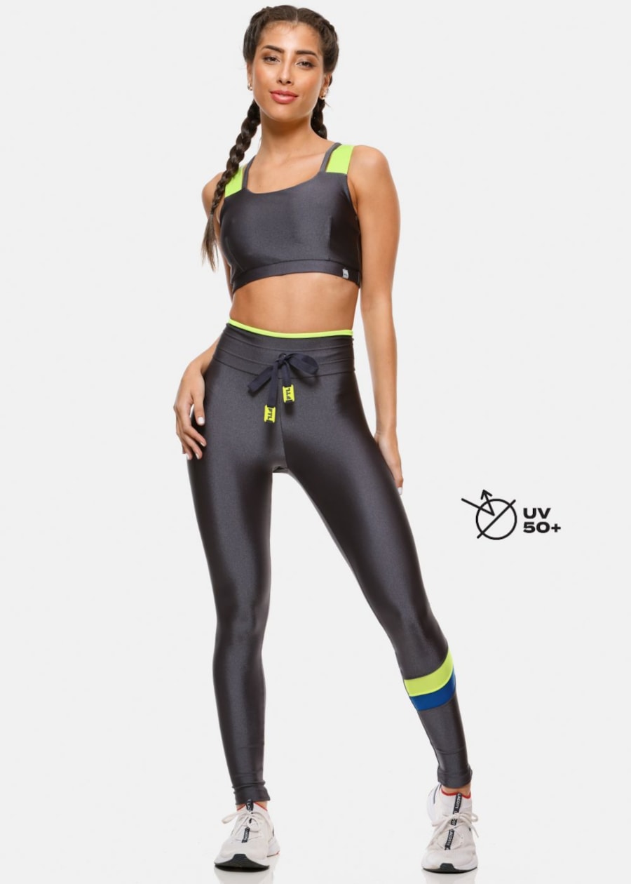 CALÇA LEGGING FUTURE GRAFITE