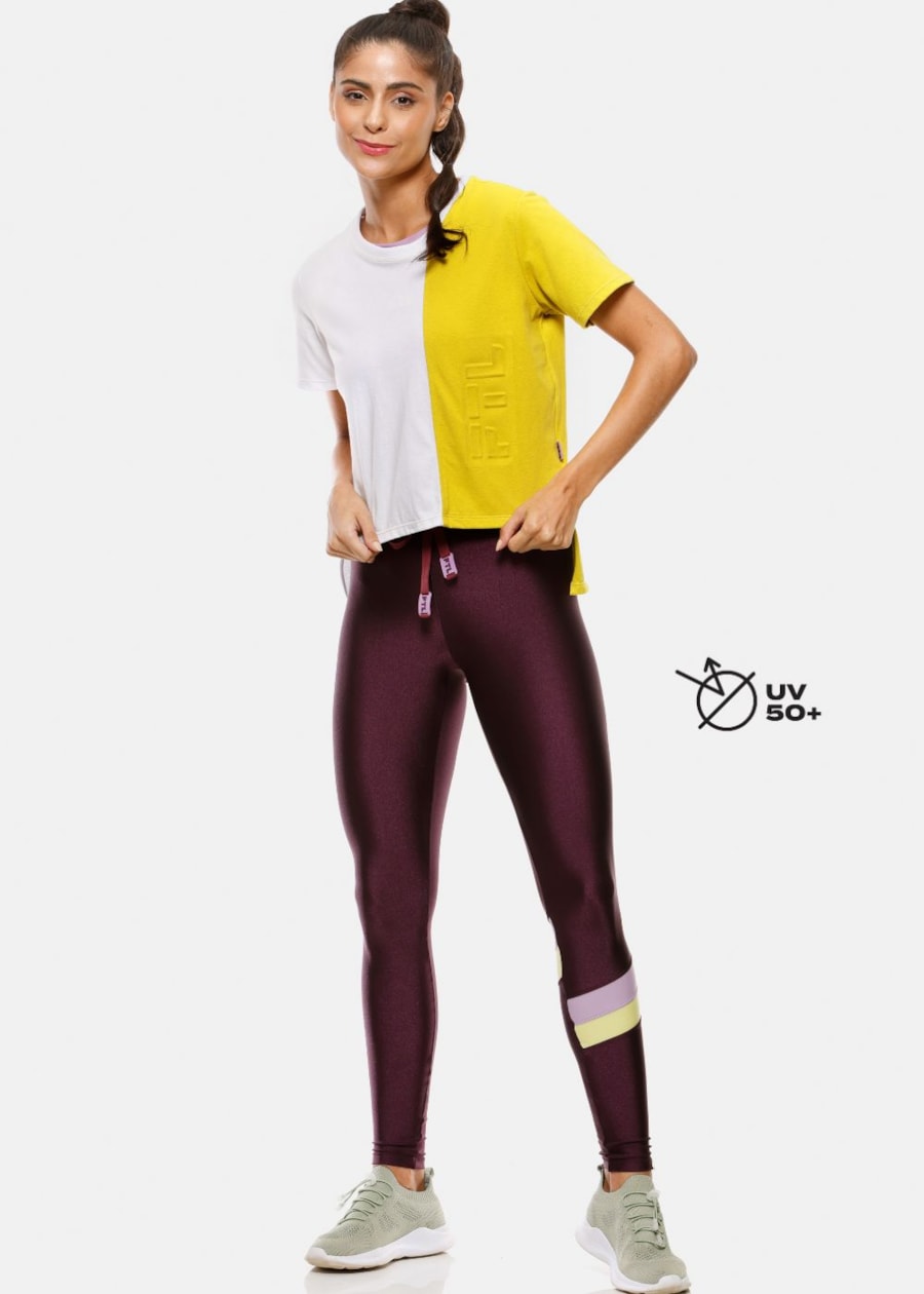 CALÇA LEGGING FUTURE ROXO