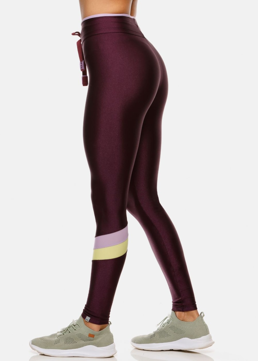 CALÇA LEGGING FUTURE ROXO