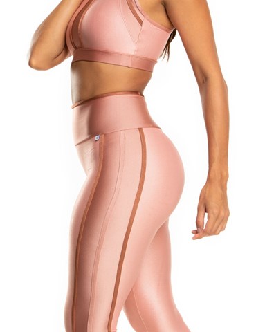 Calça Legging Pink Ultimate  Moda Esportiva Feminina Pink Nunca