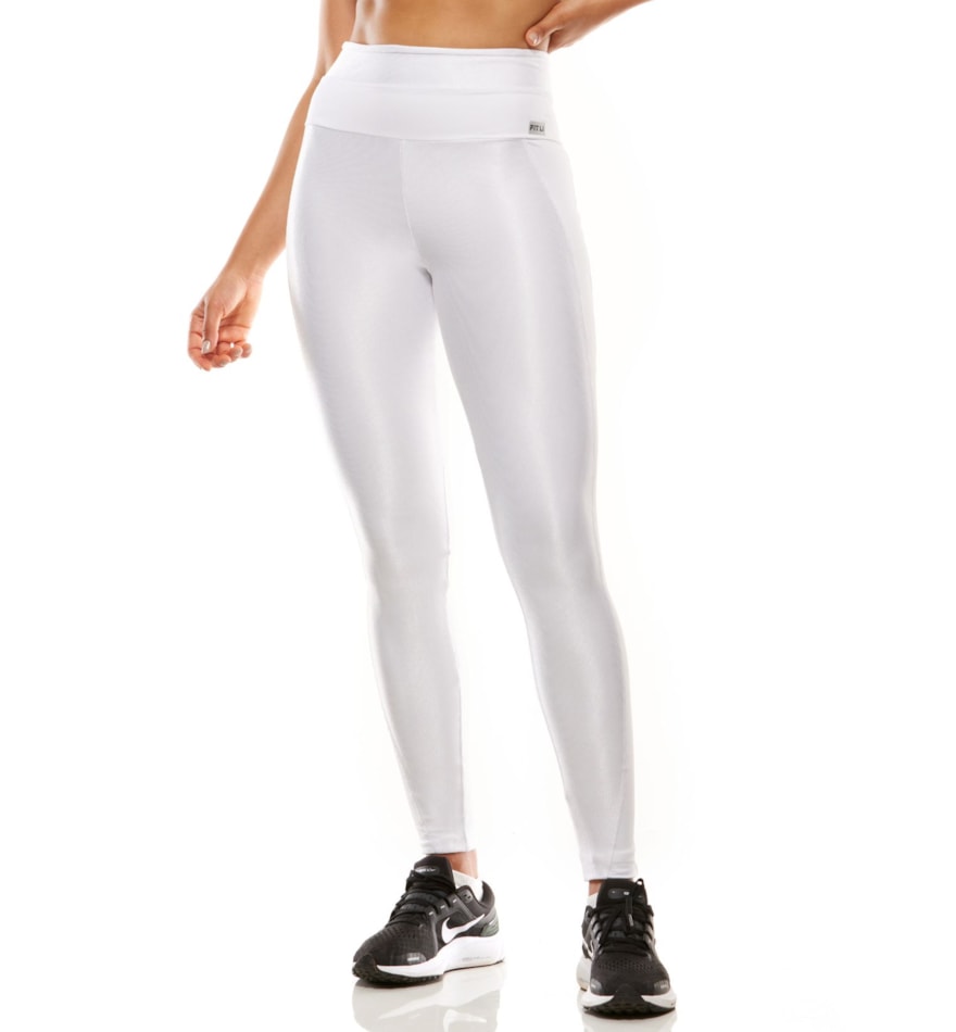 CALÇA LEGGING GLOW BRANCA CALÇA LEGGING GLOW BRANCA