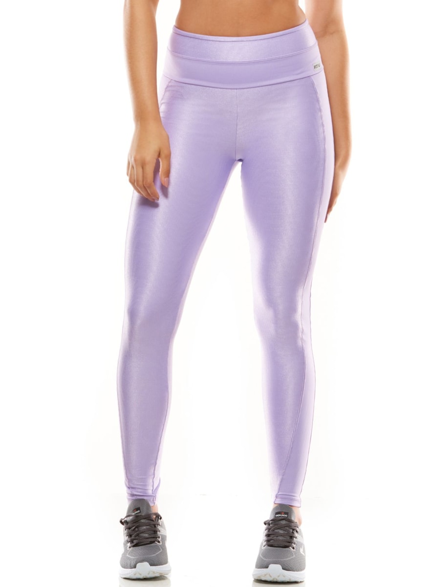 CALÇA LEGGING GLOW LILÁS CALÇA LEGGING GLOW LILÁS