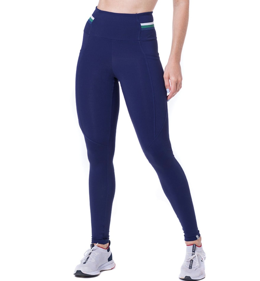 CALÇA LEGGING GO! AZUL MARINHO