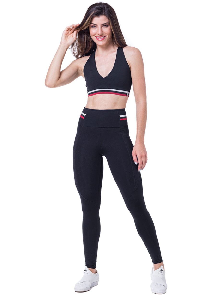 CALÇA LEGGING GO! PRETA