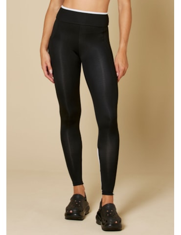 CALÇA LEGGING GRATITUD PRETO/BRANCO