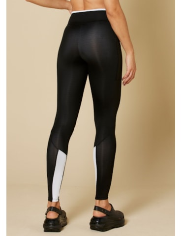 CALÇA LEGGING GRATITUD PRETO/BRANCO