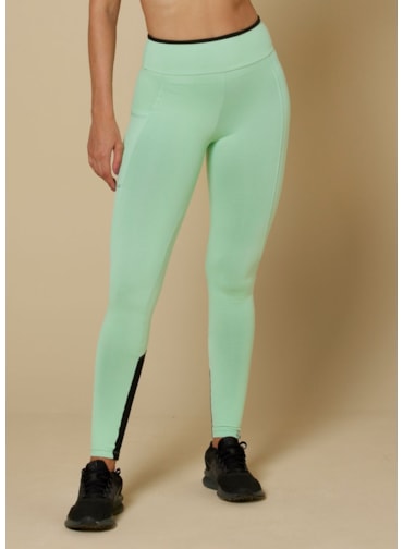 Produto CALÇA LEGGING GRATITUD VERDE ÁGUA