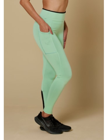 CALÇA LEGGING GRATITUD VERDE ÁGUA