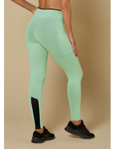 CALÇA LEGGING GRATITUD VERDE ÁGUA