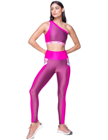 CALÇA LEGGING HALTER ROSA / ROSA VIOLETA