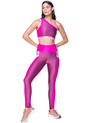 CALÇA LEGGING HALTER ROSA / ROSA VIOLETA