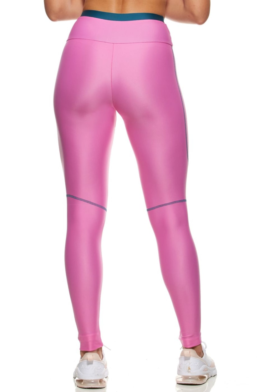 CALÇA LEGGING HAPPY ROSA CHICLETE