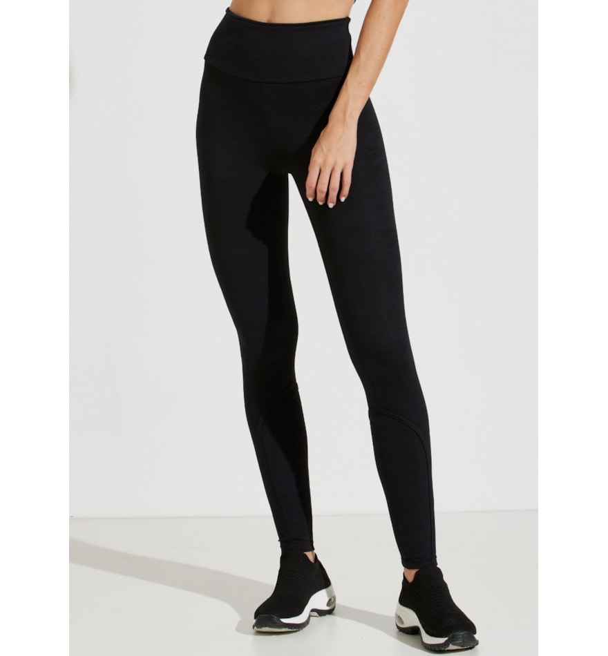 CALÇA LEGGING JACQUARD SOLEIL PRETO FITLI - Main Image