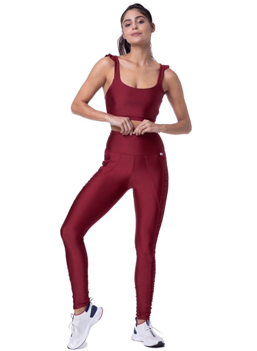 CALÇA LEGGING JOY CEREJA