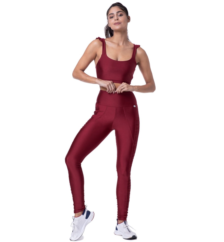 CALÇA LEGGING JOY CEREJA CALÇA LEGGING JOY CEREJA