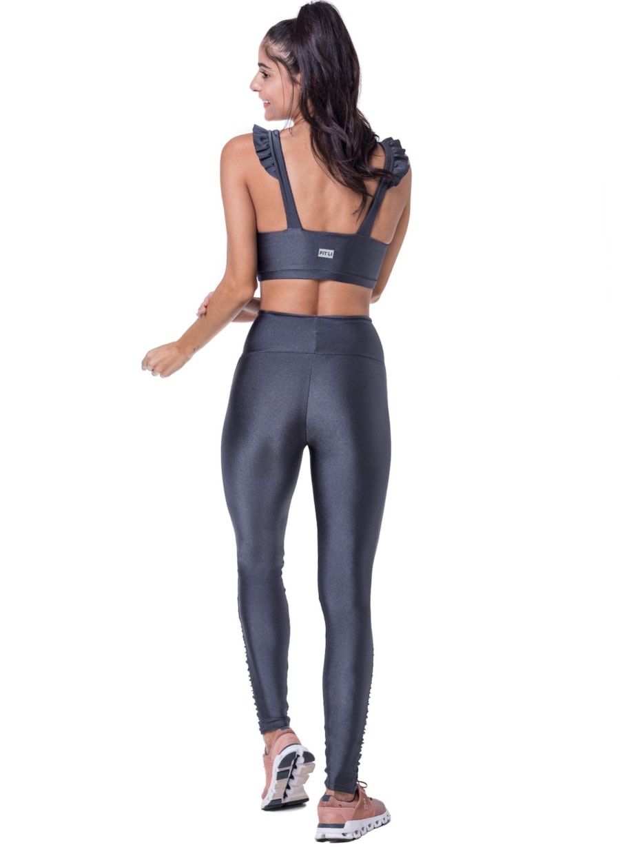 CALÇA LEGGING JOY GRAFITE