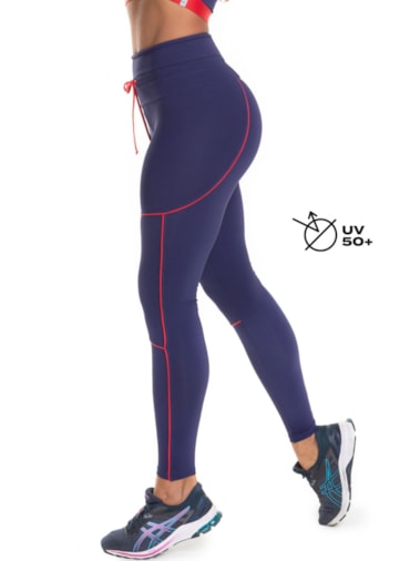 CALÇA LEGGING KRU INTENSA AZUL MARINHO
